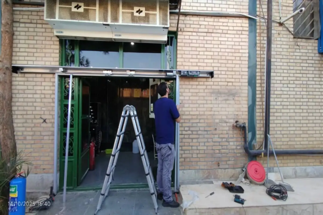 نصب درب اتوماتیک شیشه ای در تهران