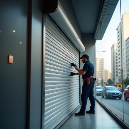 نصاب کرکره برقی در پرند