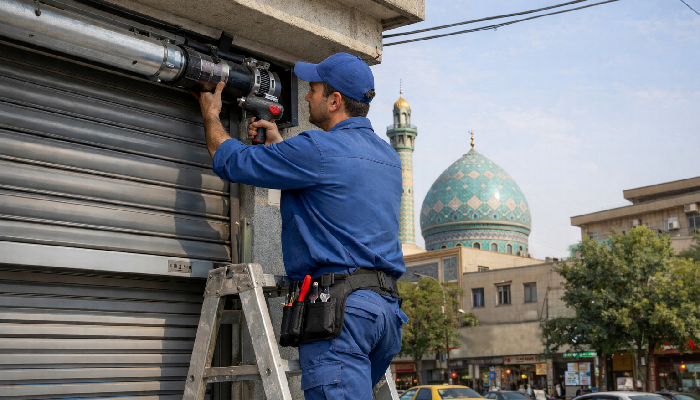 نصب کرکره برقی در نارمک