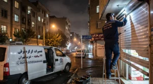 تعمیرات کرکره برقی شبانه روزی غرب تهران